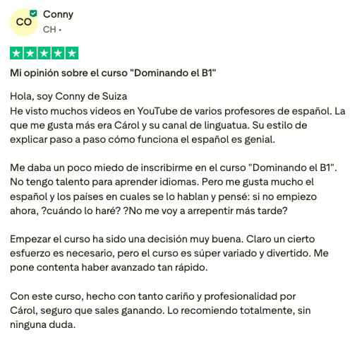 Conny, Trustpilot